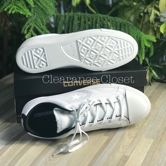 NWT Converse Star Player OX White M AUTHENTIC - Picture 5 of 7